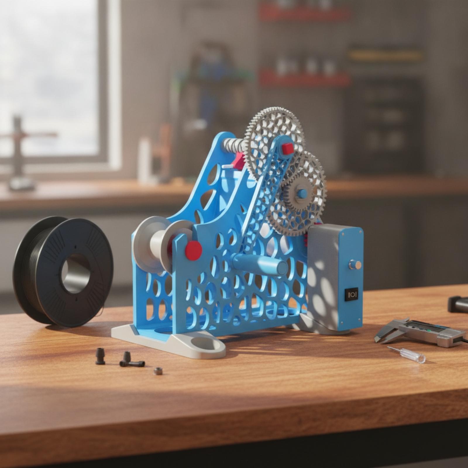 3D Printing Filament - Máquina Enroladora de Filamento para Impressão