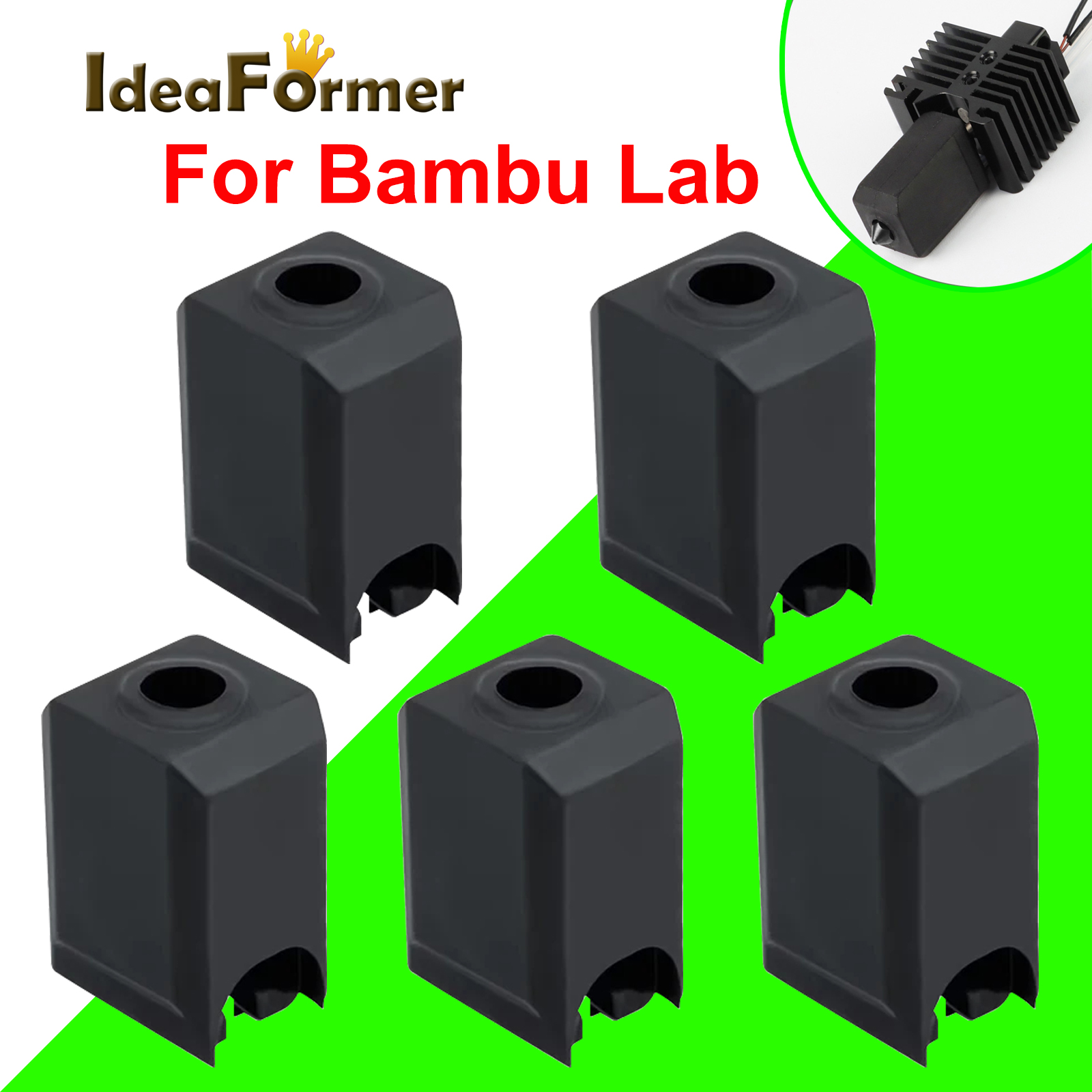 Silicone Sock Hotend - Meias de silicone para bambu lab