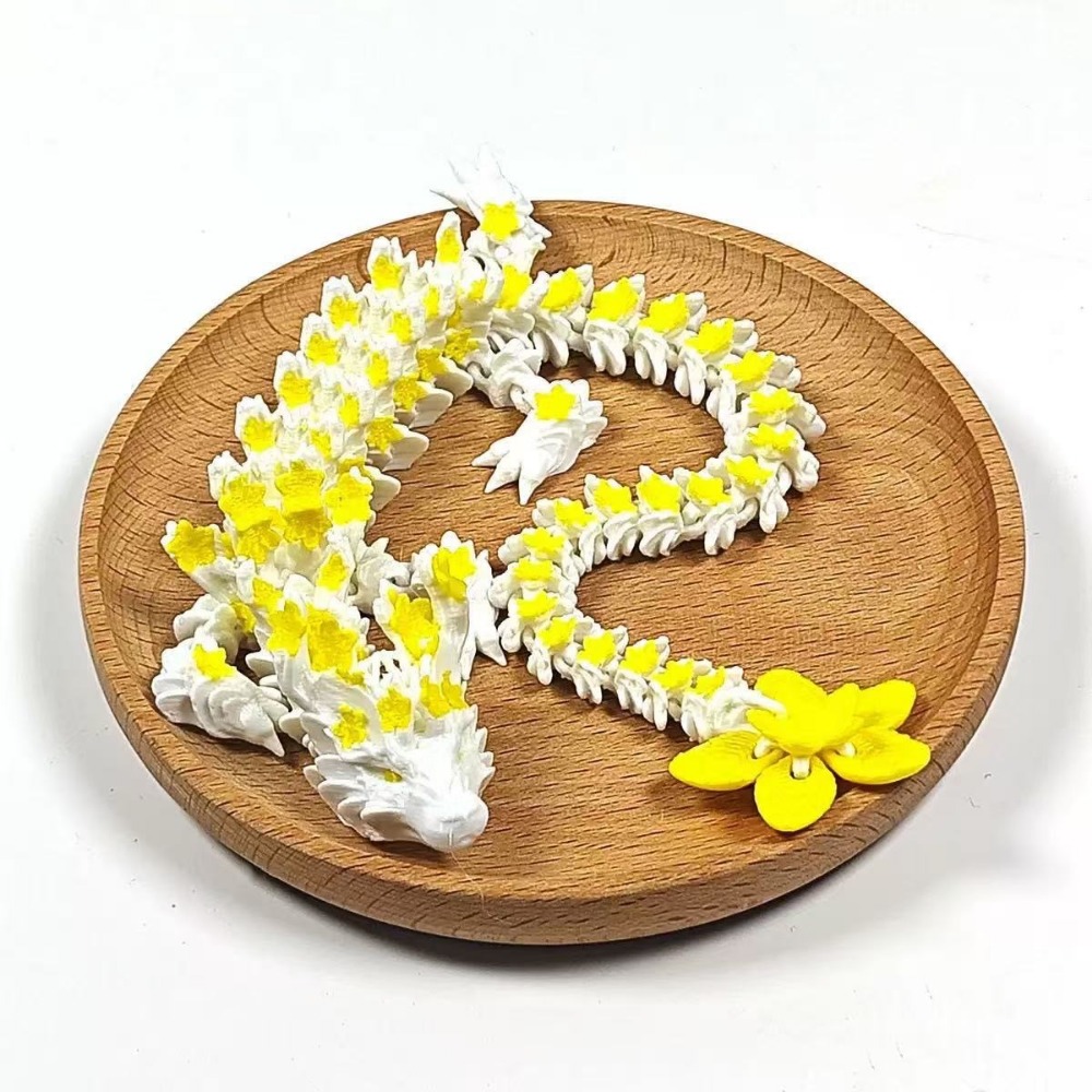 3D Printing Objects - Dragão Articulado 3D Impresso com Olhos