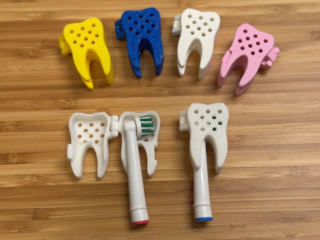 3D Printing Tooth - Capa protetora em formato de dente,