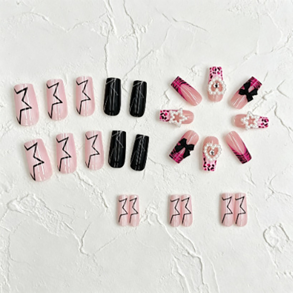 3D Printing Abs - Unhas Postiças Press-On 24 Peças em