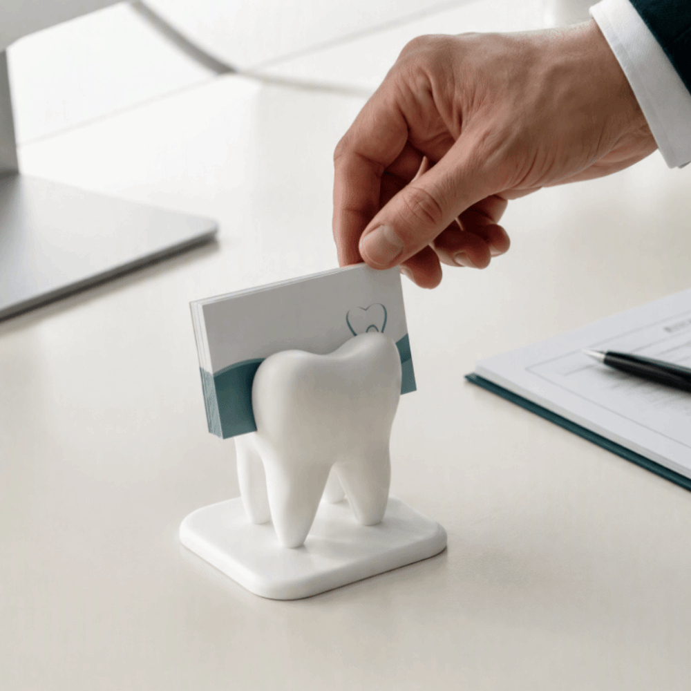 3D Printing Tooth - Suporte para Cartões de Visita em