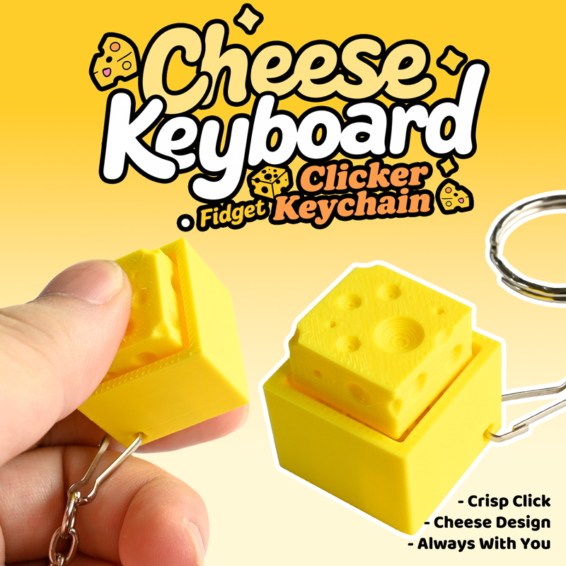 Chaveiro Fidget Clicker 3D Imp - 3D Printing Objects avaliação e preço