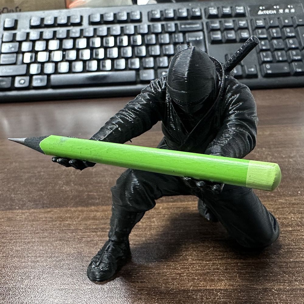 Ornamentos Engraçados de Ninja - 3D Printing Holder avaliação e preço