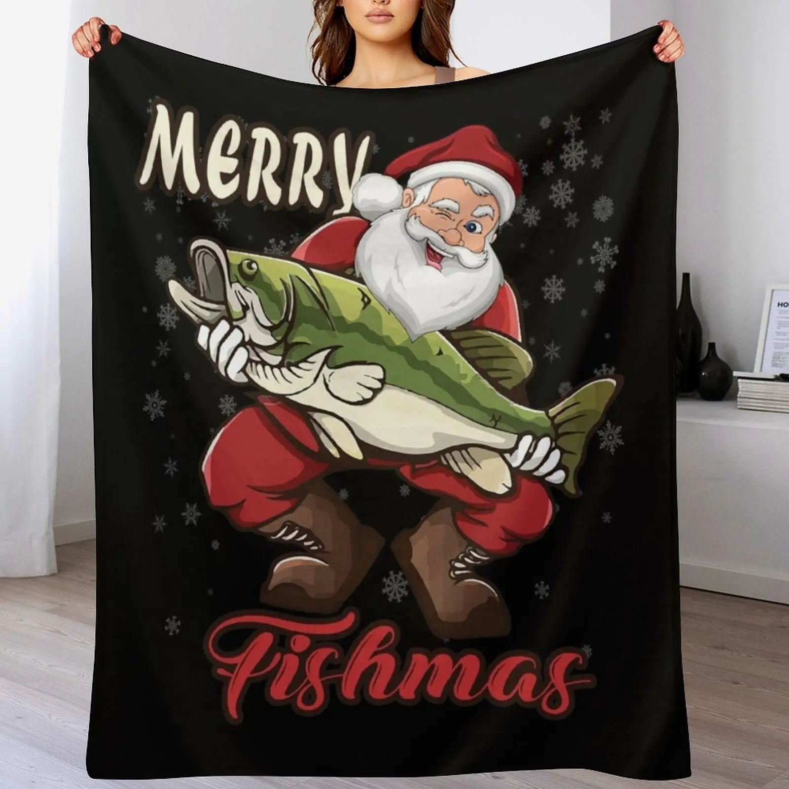 Merry Fishmas - Manta de Natal - 3D Printing Xmas Ideas avaliação e preço