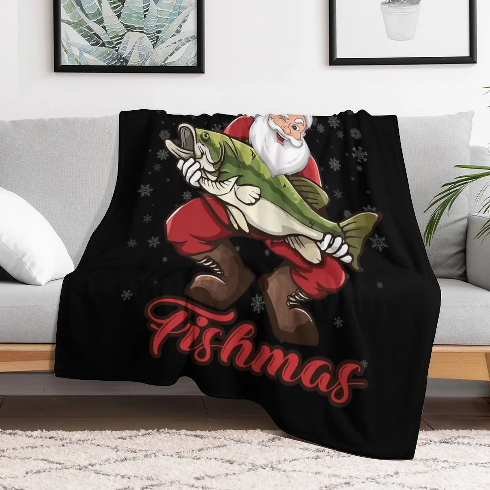 Merry Fishmas - Manta de Natal - 3D Printing Xmas Ideas avaliação e preço