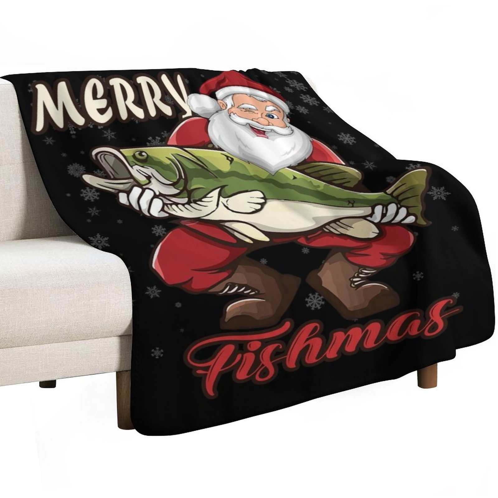 Feliz Natal da Pesca - Manta D - 3D Printing Xmas Ideas avaliação e preço