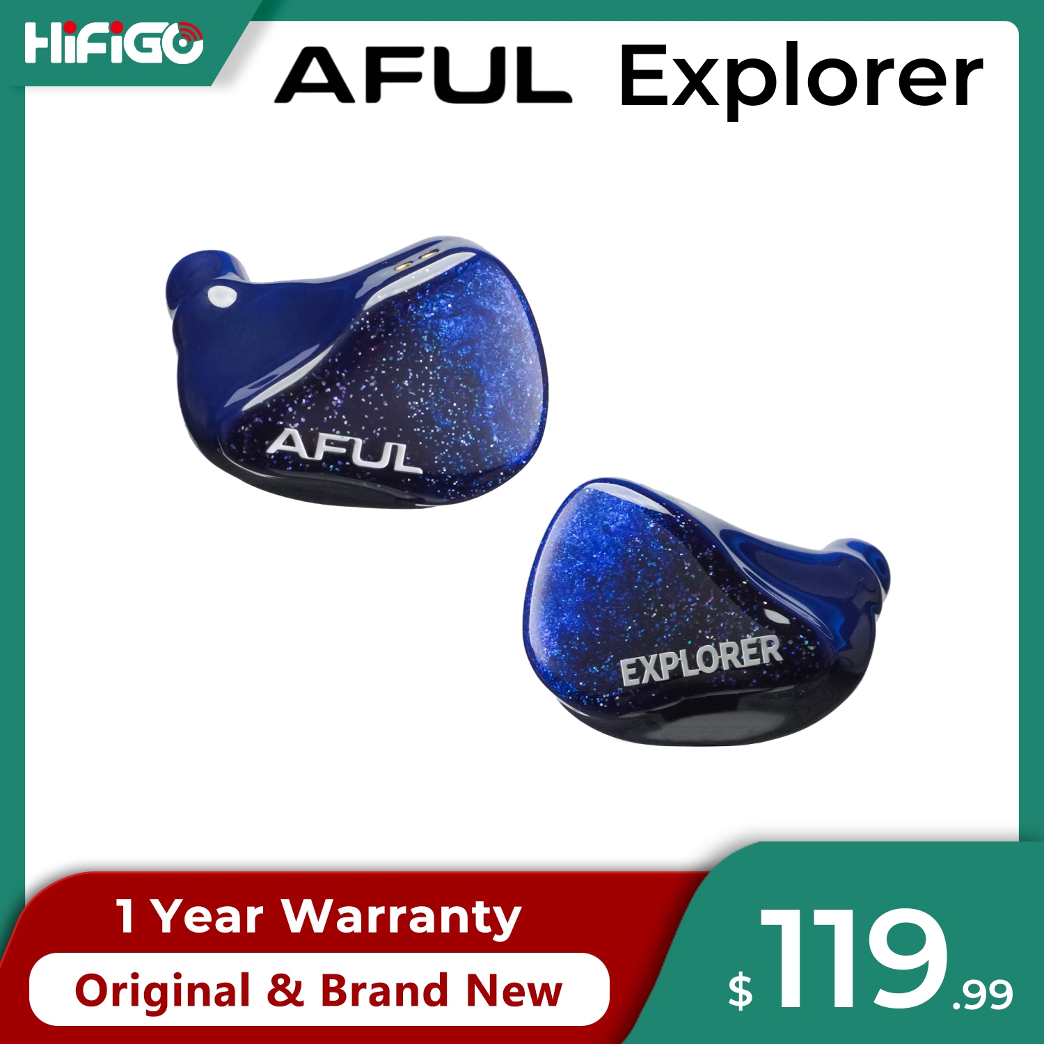 HiFiGo AFUL Explorer Fones de  - 3D Printing Youtube Videos avaliação e preço