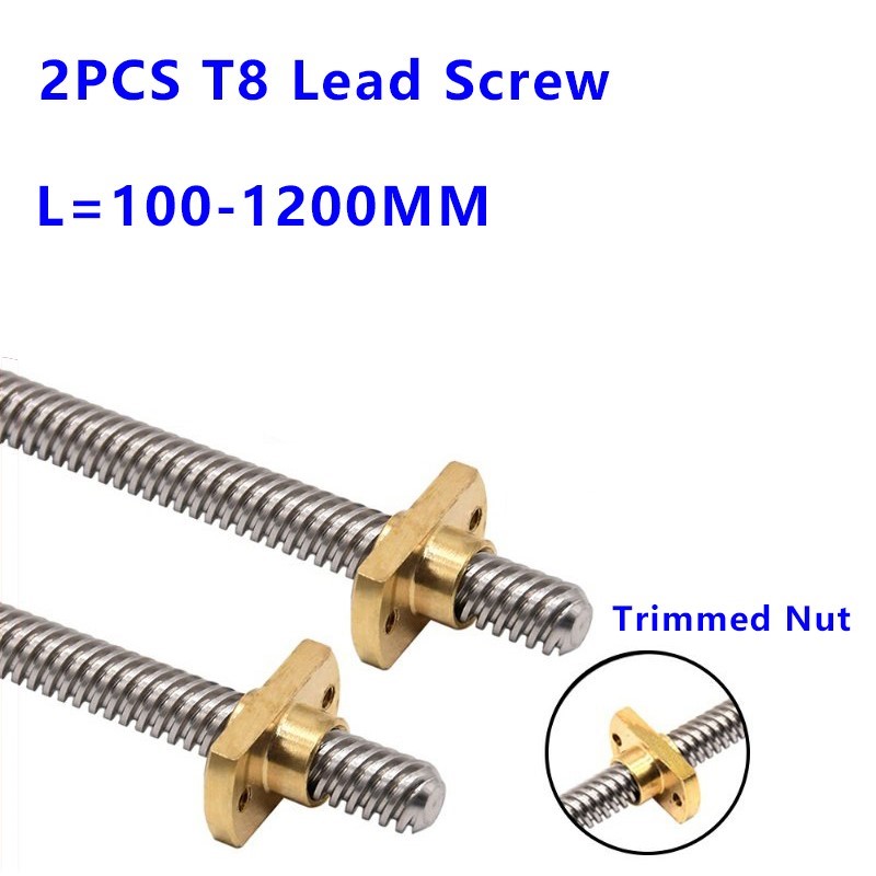 Parafuso de chumbo trapezoidal - Lead Screw Stepper avaliação e preço