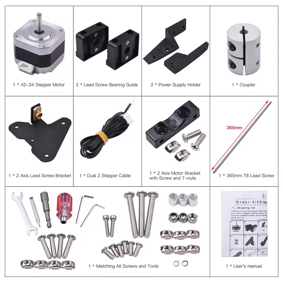 Peças de impressora 3d para en - Lead Screw Stepper avaliação e preço