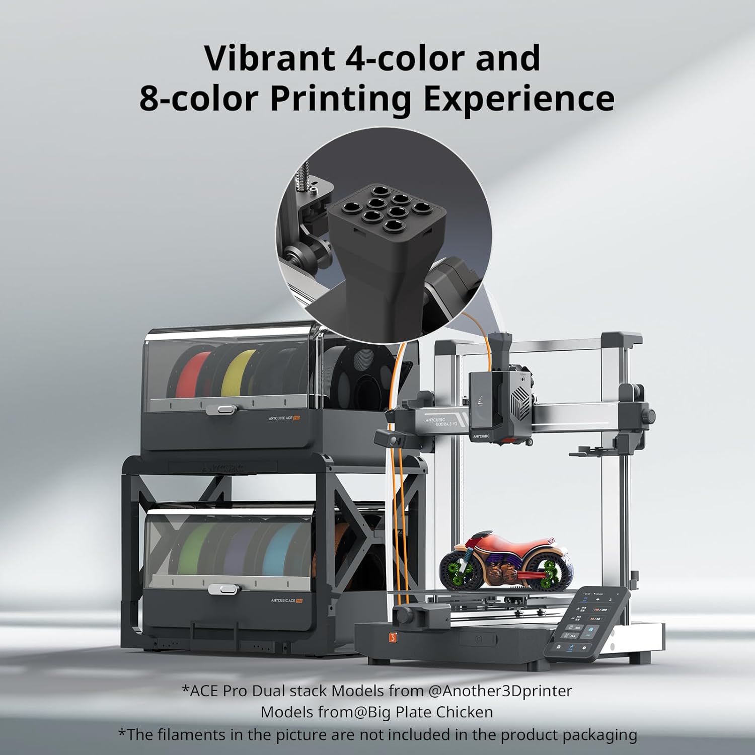Impressão Multicolorida Inteli - 3D Printing Filament avaliação e preço