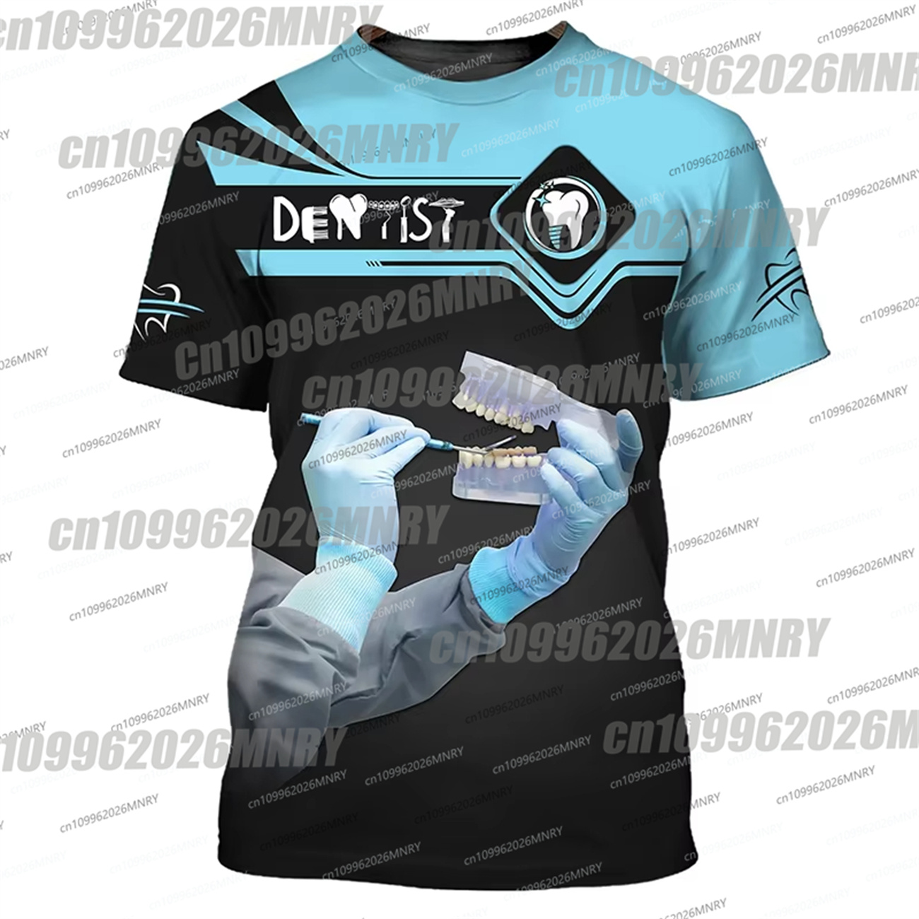 Camiseta Masculina com Estampa - 3D Printing Tooth avaliação e preço