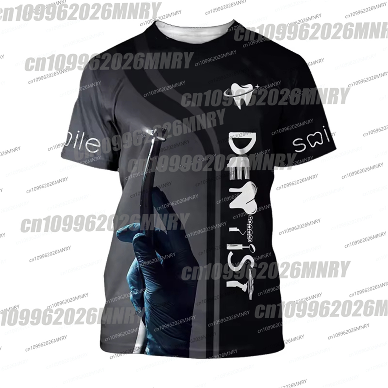 Camiseta Masculina com Estampa - 3D Printing Tooth avaliação e preço