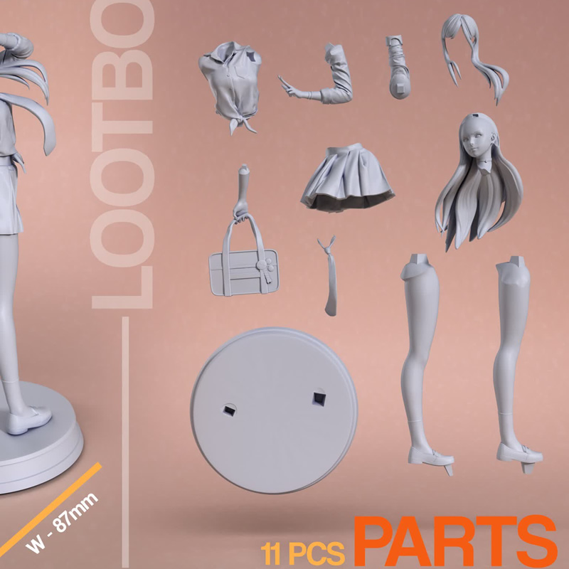Personagem do jogo 4940 Kitaga - 3D Printing Abs avaliação e preço