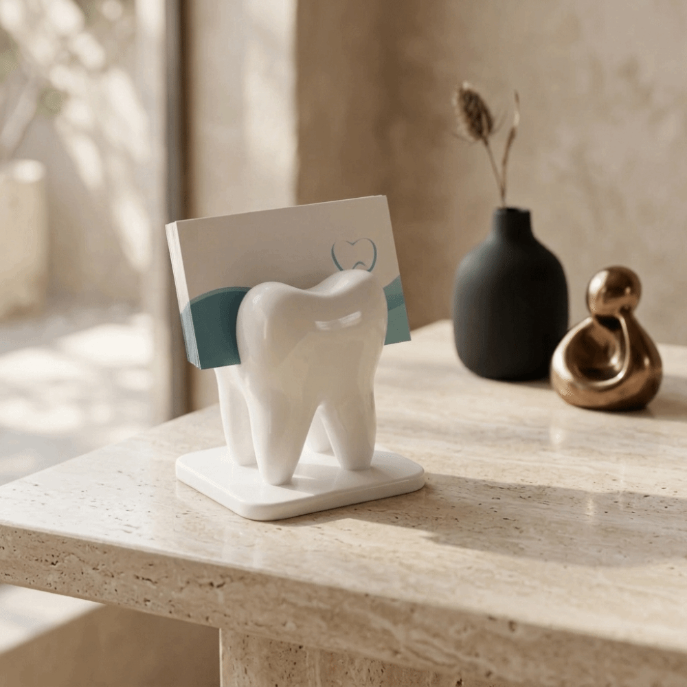 Suporte para Cartões de Visita - 3D Printing Tooth avaliação e preço
