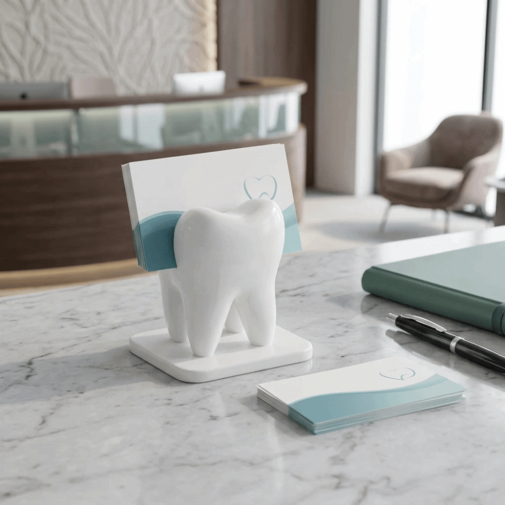 Suporte para Cartões de Visita - 3D Printing Tooth avaliação e preço