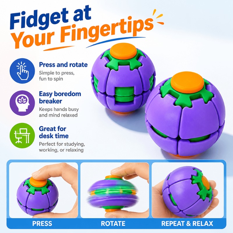 Brinquedo Antiestresse Fidget  - 3D Printing Abs avaliação e preço